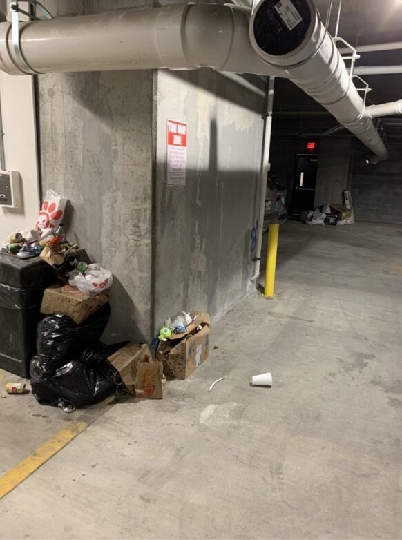 Aspen heights trash 1